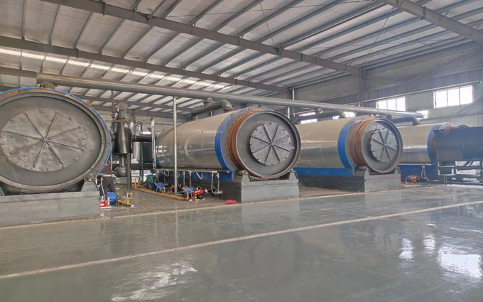 廢輪胎煉油過程中產生的多余可燃廢氣的處理辦法？