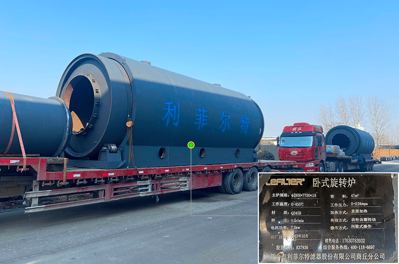 廢輪胎熱裂解煉油設備爐膽為什么會鼓包變形？
